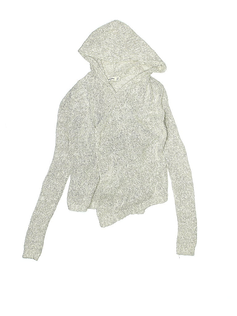 Pre-owned Abercrombie Kids' Cardigan Sweater In Gray