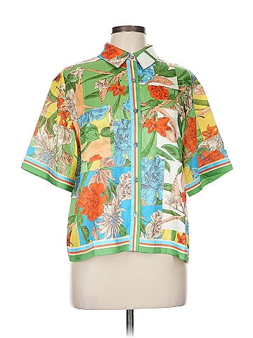Current Air Short Sleeve Blouse (view 1)