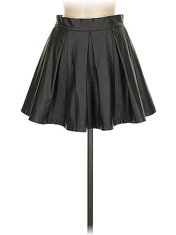 Assorted Brands Faux Leather Skirt (view 1)