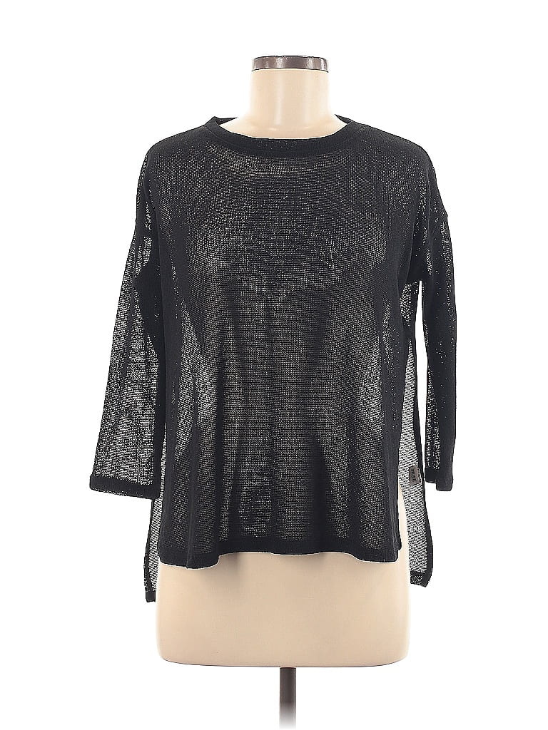 River Island 100% Polyester Black Pullover Sweater Size 8 - photo 1
