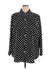 Susan Graver Long Sleeve Blouse