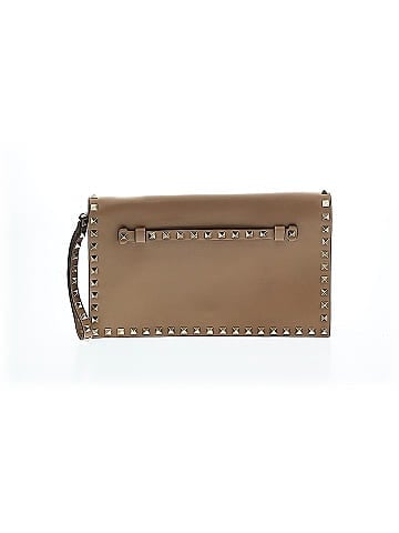 Valentino Garavani Nappa Rockstud Wristlet Clutch (view 1)