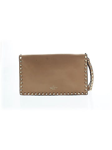 Valentino Garavani Nappa Rockstud Wristlet Clutch (view 2)