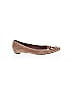 Prada Brown Pink Suede Tassel Flats Size EU 36 - photo 1