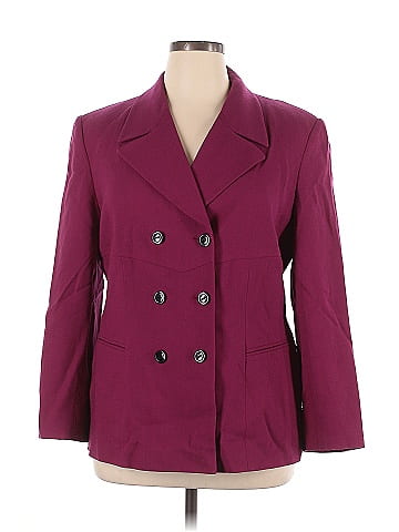 Kasper A.S.L. Wool Blazer (view 1)
