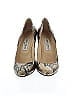 Jimmy Choo Animal Print Ivory Gold Leather Snake Embossed Pumps Size EU 39 - photo 2