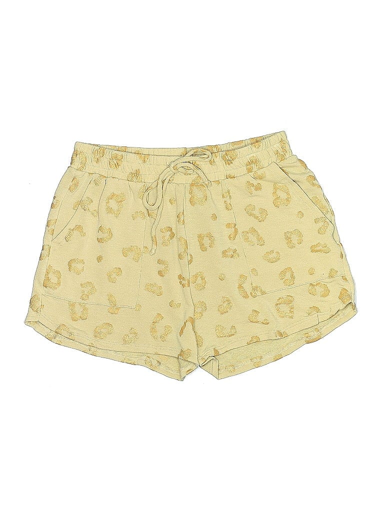 Mystree Animal Print Yellow Shorts Size M - photo 1