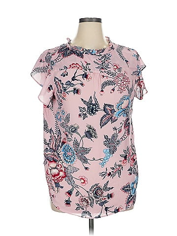 Ann Taylor LOFT Short Sleeve Blouse (view 1)