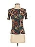 ETRO Paisley Black Blue Short Sleeve T-Shirt Size EU (IT) 40 / US 4 - photo 1