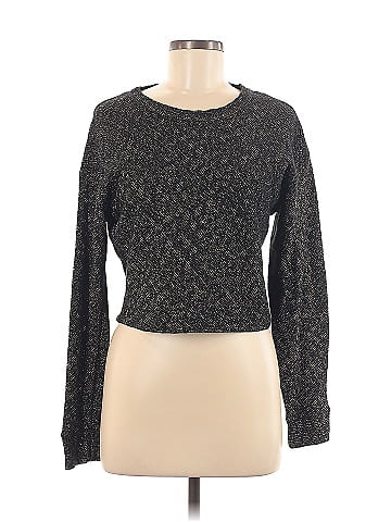 Zara W&B Collection Long Sleeve Top (view 1)
