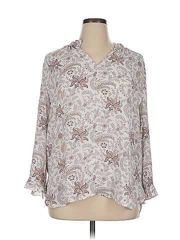 Ann Taylor LOFT 3/4 Sleeve Blouse (view 1)