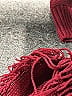 W by Worth Burgundy Silk Pullover Sweater Size XL - photo 9