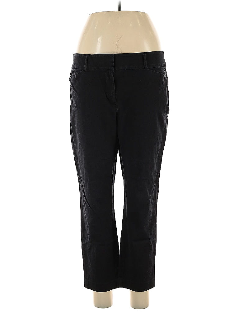 Pre-owned Ann Taylor Loft Outlet Dress Pants In Black