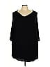 Catherines Black 3/4 Sleeve Top Size 3X - photo 1