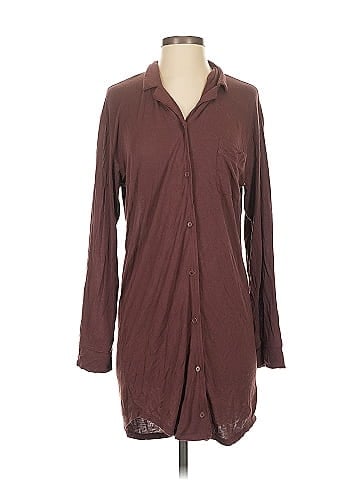 Naadam Long Sleeve Button-Down Shirt (view 1)