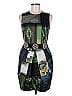 ETRO Graphic Green Cocktail Dress Size EU (IT) 42 / US 6 - photo 1