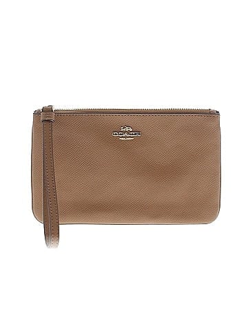 Coach Factory Leather Wristlet (view 1)