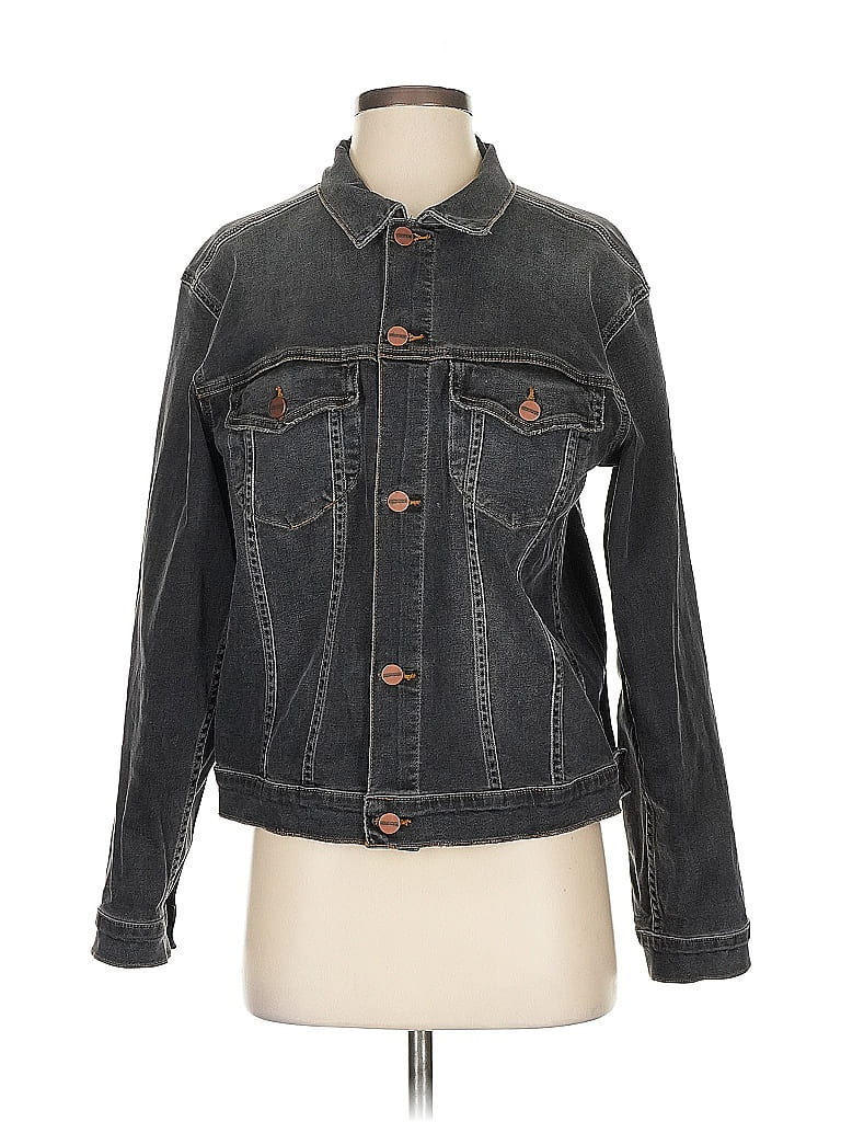 Pre-owned Sanctuary Denim Jacket In Gray