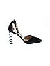 M. Gemi 100% Leather Color Block Black Heels Size EU 38 - photo 1
