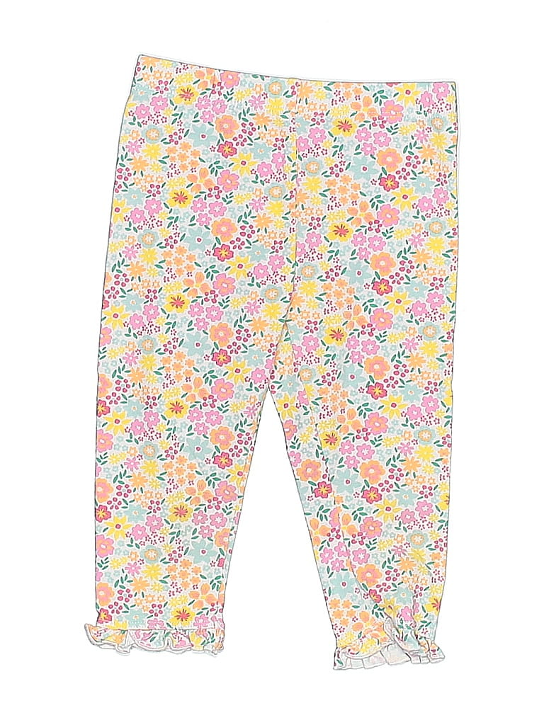 Epic Threads Floral Yellow Casual Pants Size 3T - photo 1