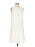 Veronica M. 100% Polyester White Casual Dress Size M - photo 1
