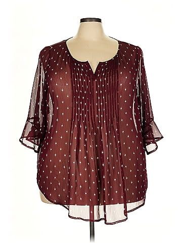 Torrid 3/4 Sleeve Blouse (view 1)