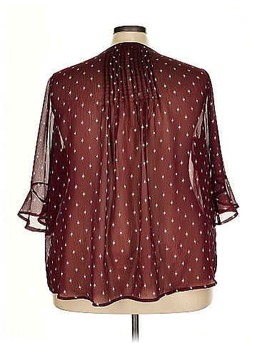 Torrid 3/4 Sleeve Blouse (view 2)