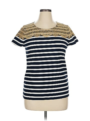 Ann Taylor Short Sleeve Top (view 1)