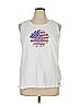 Life Is Good 100% Cotton White Sleeveless T-Shirt Size XL - photo 1