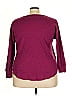 Woman Within Burgundy 3/4 Sleeve T-Shirt Size 22 - photo 2