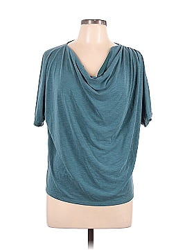 Green Envelope Short Sleeve Top