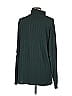 Eri + Ali Solid Green Turtleneck Sweater Size M - photo 2
