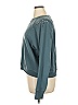 Spiritual Gangster 100% Cotton Teal Blue Sweatshirt Size XL - photo 5