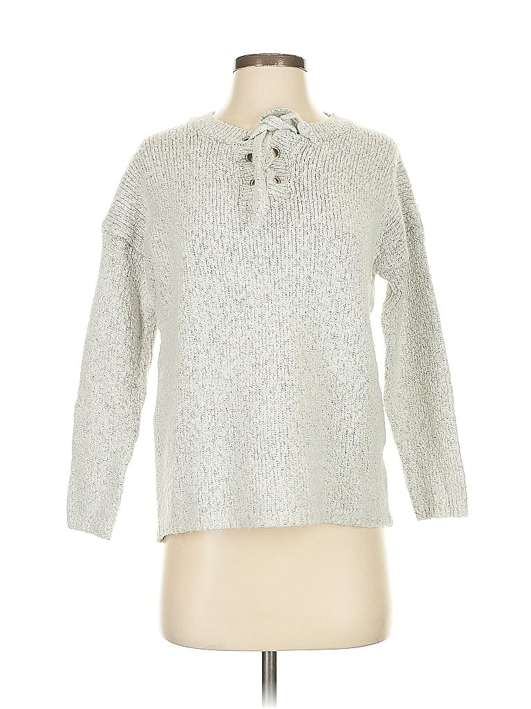 Pre-owned Dreamers Pullover Sweater In Silver