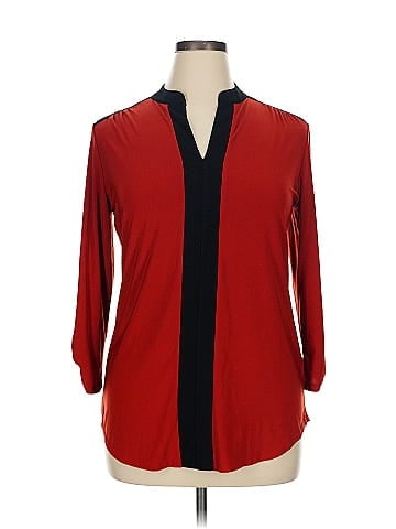 Perseption Concept 3/4 Sleeve Blouse (view 1)
