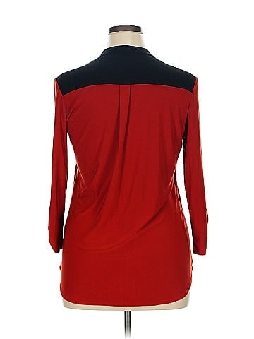 Perseption Concept 3/4 Sleeve Blouse (view 2)