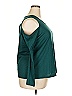 IMAN Green Teal Long Sleeve Top Size 2X - photo 4