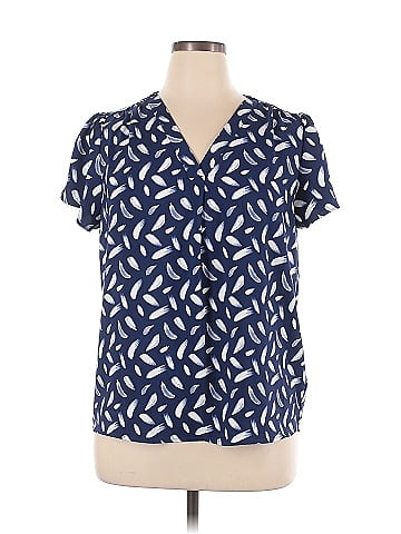 Hilary Radley Short Sleeve Blouse (view 1)
