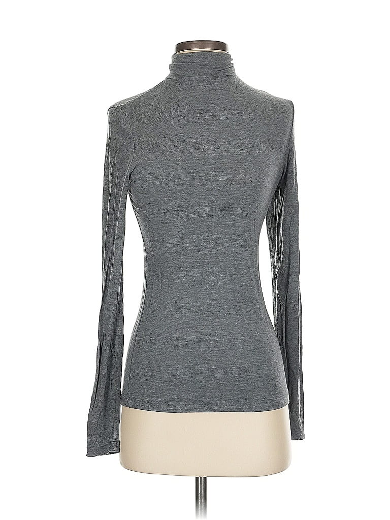 Cuddl Duds Gray Long Sleeve Turtleneck Size S - photo 1