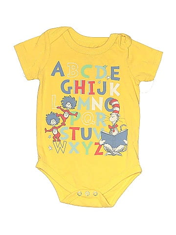Dr. Seuss Short Sleeve Onesie (view 1)