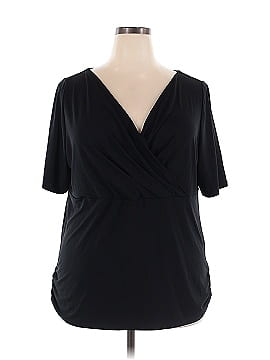 Lane Bryant Short Sleeve Blouse