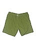 Life Is Good 100% Polyester Solid Green Cargo Shorts Size M - photo 2