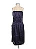 David's Bridal 100% Polyester Purple Cocktail Dress Size 4 - photo 1