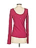 Lululemon Athletica Burgundy Pink Long Sleeve T-Shirt Size 0 - photo 2