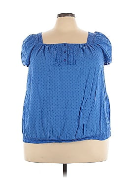 Lane Bryant Outlet Short Sleeve Blouse