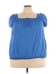 Lane Bryant Outlet Short Sleeve Blouse