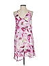 Three Eighty Two 100% Polyester Tropical Pink Purple Cocktail Dress Size S - photo 1