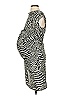 A Pea in the Pod Animal Print Gray Cocktail Dress Size S - photo 5