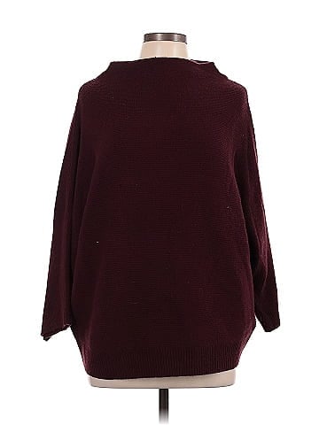 R | Label Wool Pullover Sweater (view 1)