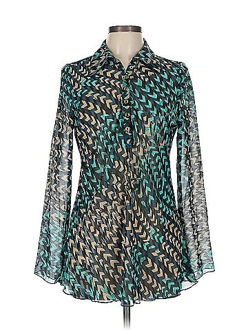 BCBGMAXAZRIA Long Sleeve Blouse (view 1)